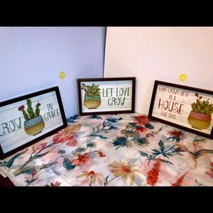 3 piece wall hanging decor